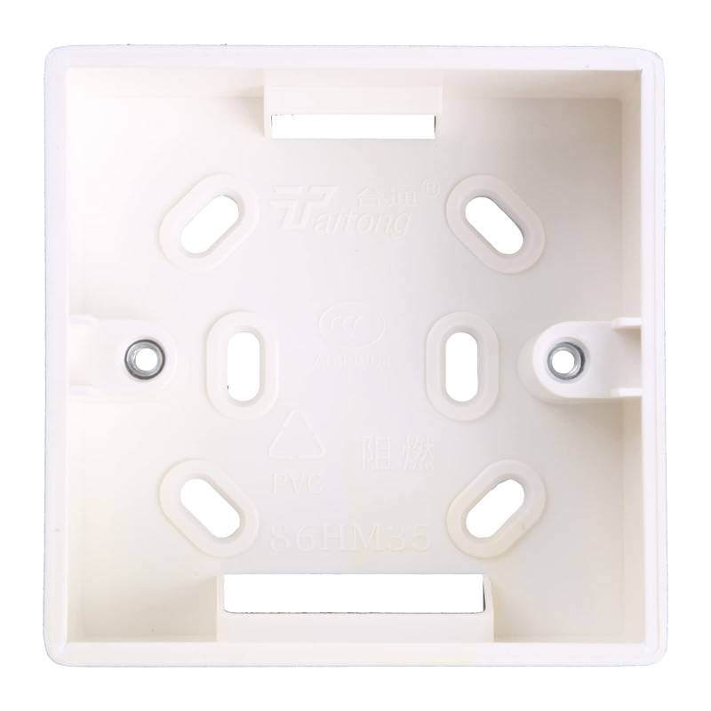 86X86 PVC Anschlussdose Wandmontagekassette Für Schalter Sockel Anschlussdose Anschlussdose Abdeckung Anschlussdose Mit Abdeckung Anschlussdose Verlängerung Anschlussdose Abdeckplatte von GAOINTELL