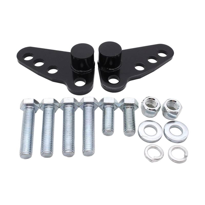 GAOSHA 2,5–7,6 cm Hintere verstellbare Tieferlegungs-Kits, Heckabsenkung, kompatibel für 2002–2016 Street-Electra Touring-Bikes von GAOSHA