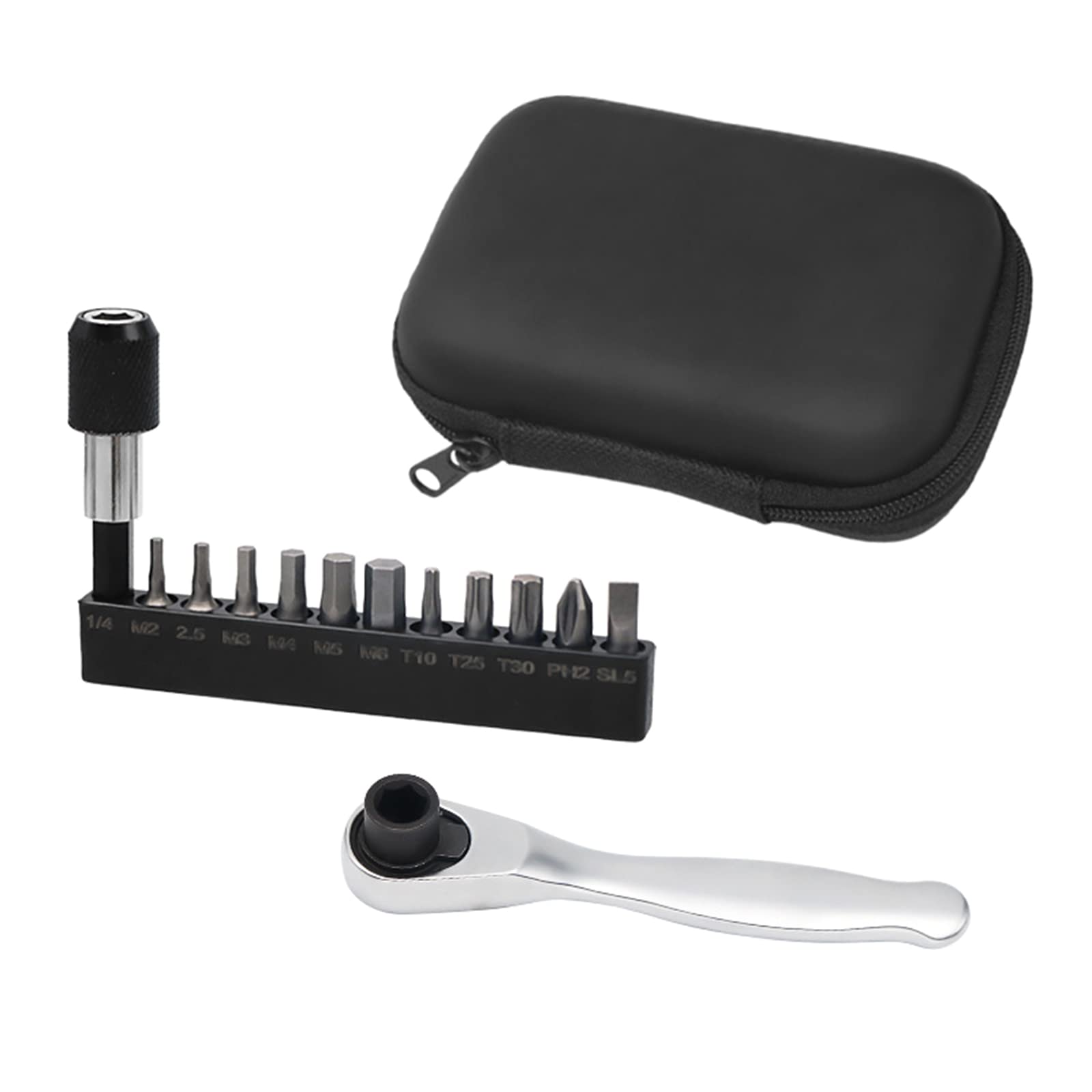 GAOSHA TorqueWrench Set 1/10.2 cm 2-24Nm Ratschenschlüssel Einstellbar Sechskant PH1 PH2 Schraubenschlüssel für Radfahren Reparatur von GAOSHA