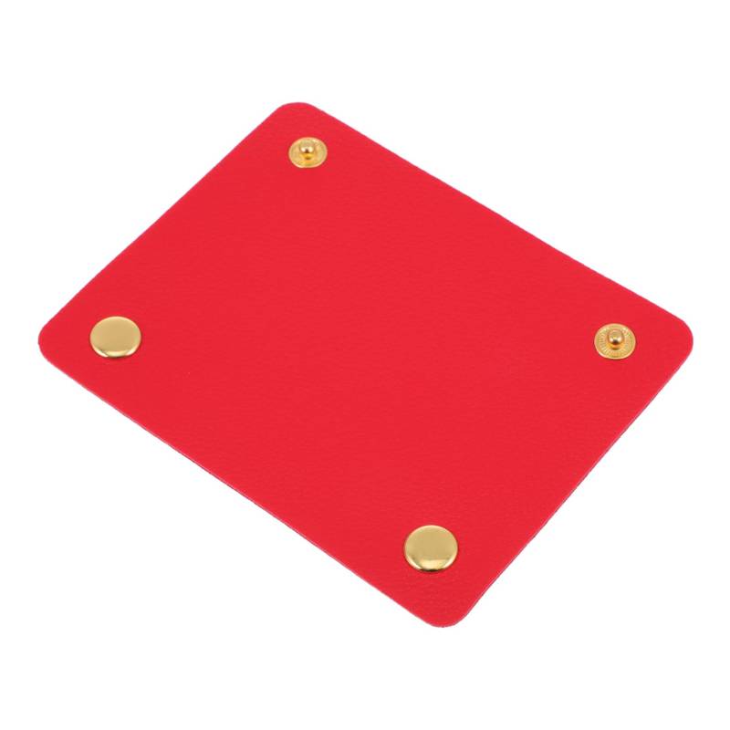 1Stk Anti-Snare-Schutzhülle Geldbeutel Griffabdeckung der Clutch-Tasche handgelenkschutz Einkaufstasche Griffabdeckung Brieftasche Griffschutz Taschengriffgehäuse PU-Leder rot GAROZATION von GAROZATION