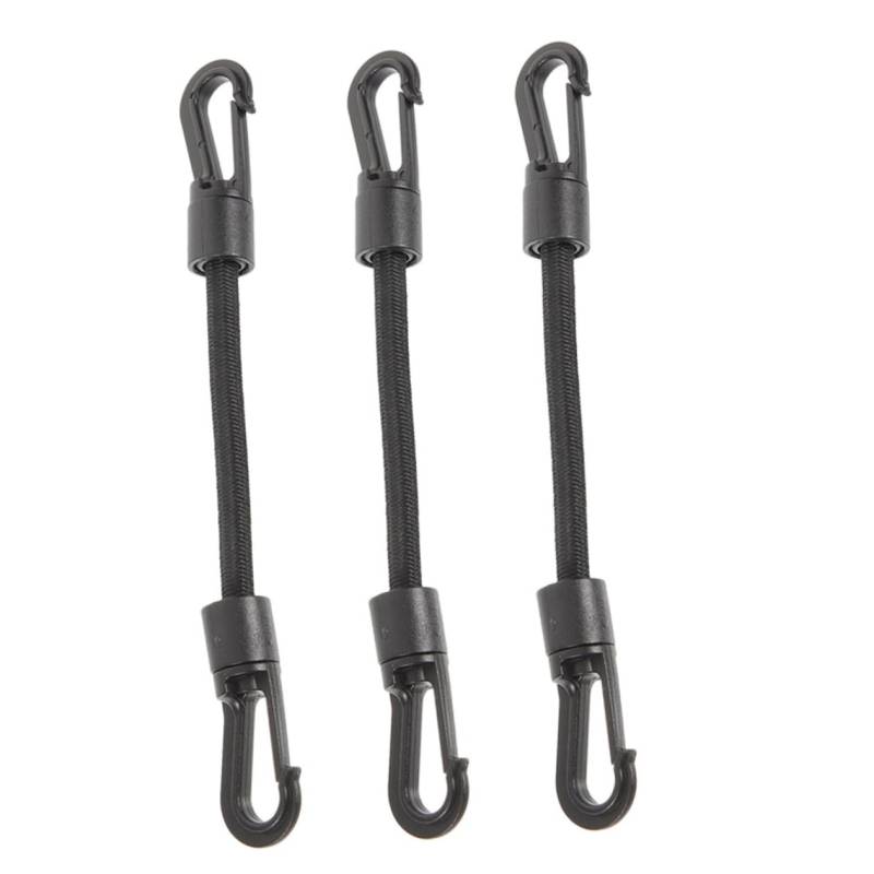 GAROZATION 3er Set Elastische Haken Gurte Multifunktionale Spanngurte Mit Schnellverschluss Ideal Für Camping Outdoor Aktivitäten Und Tägliche Anwendungen Strapazierfähige von GAROZATION