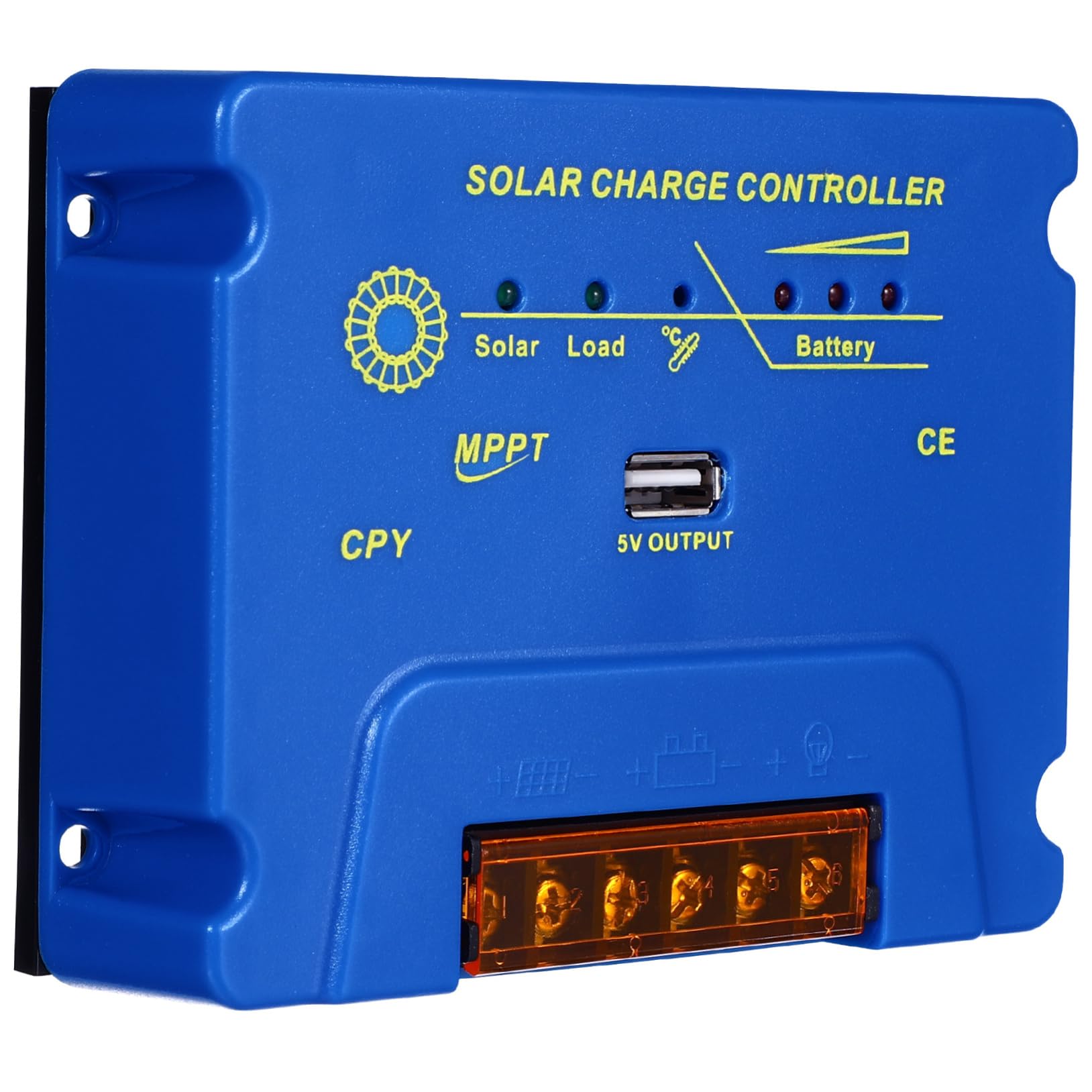 GAROZATION MPPT Solar Laderegler 12/24V 20A Mit USB Solar System Regulator Für Solarpanel Batterieverwaltung Ideal Für Outdoor Anwendungen Und Solarsysteme von GAROZATION