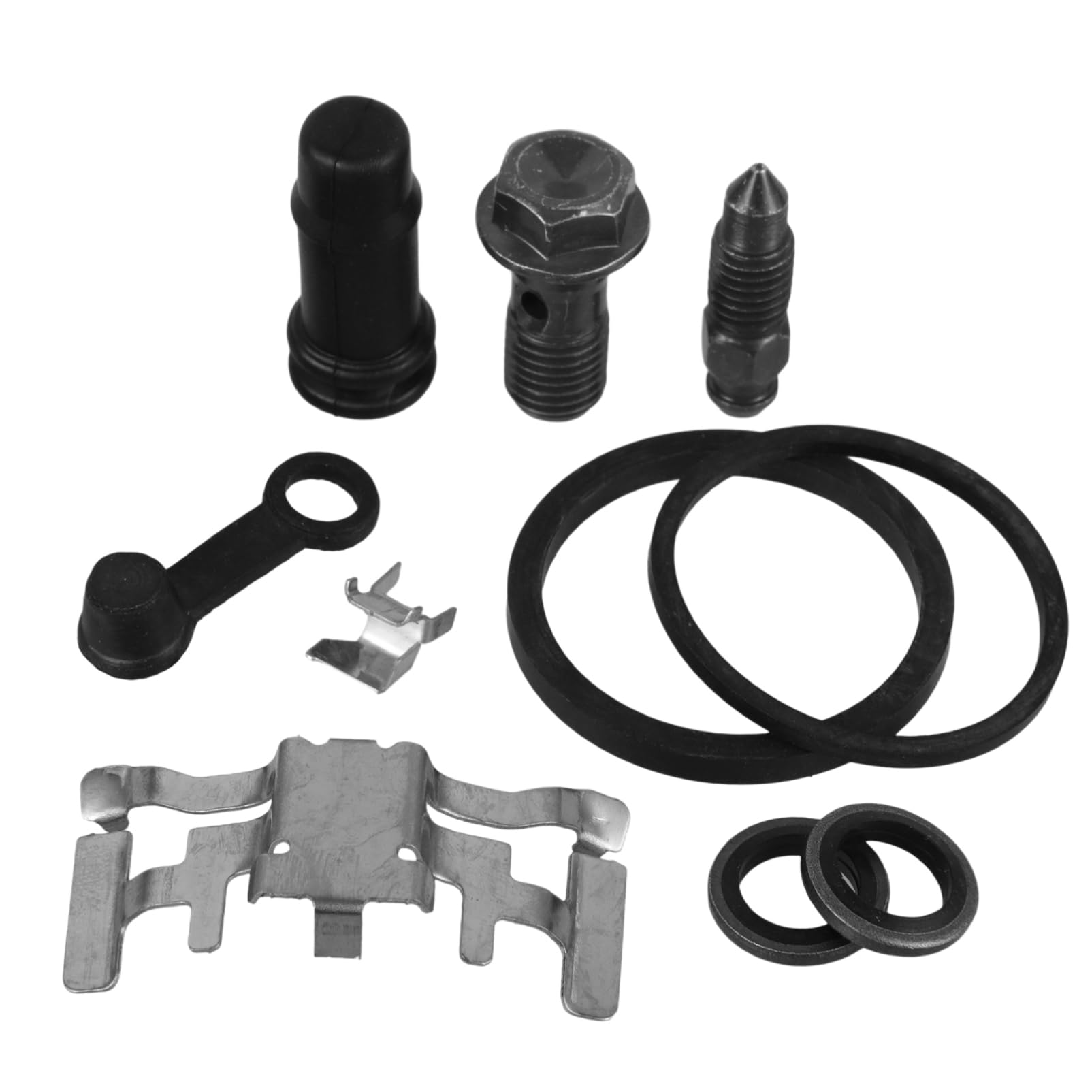 GARVALON 1 Set Motorradbremsenreparatur Motorradbremsenreparatursatz Kupplungsbremspumpenreparatur Bremssattelreparaturzubehör Motorradwartungszubehör Motorradteile von GARVALON