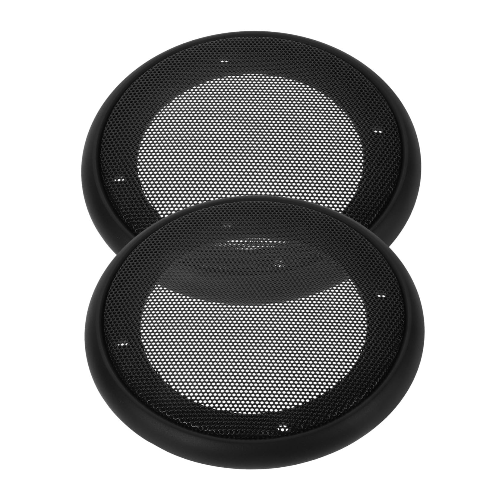 GARVALON 2 Stück 4 Auto Audiogitter, Auto Lautsprechergitter, Lautsprecherschutzabdeckung, Lautsprecherabdeckungen, Subwoofer Grill, Lautsprechergitter Netz, Lautsprechergitter Abdeckung, von GARVALON