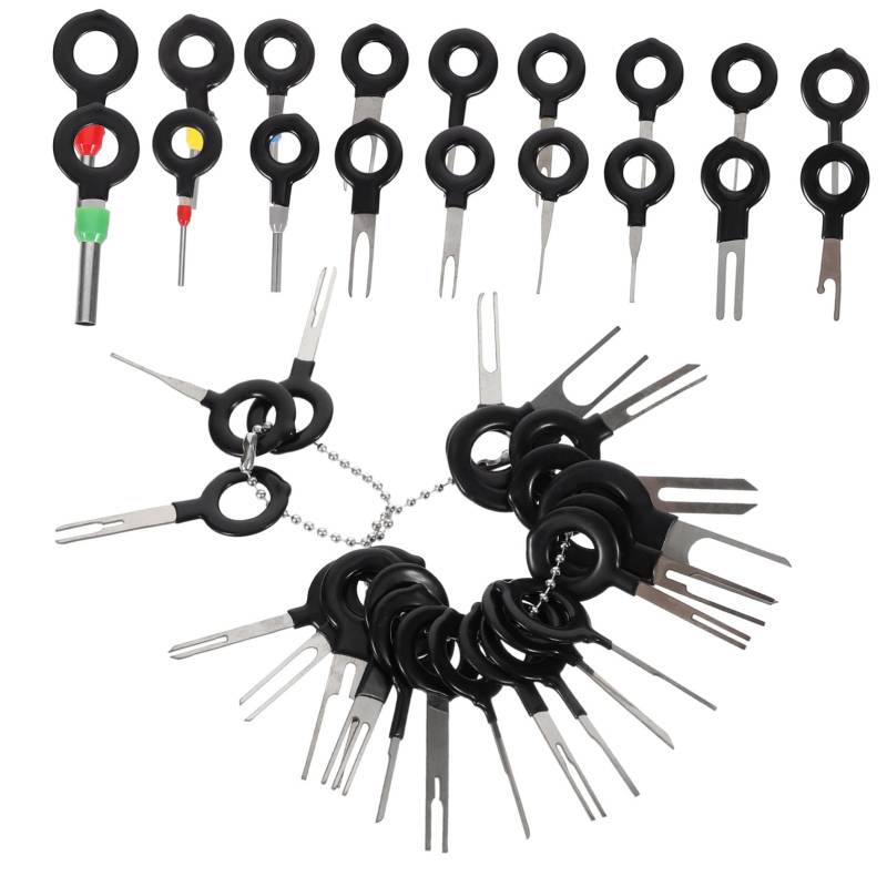 GARVALON 39 Teiliges Terminal Entferner Set Auto Schlüssel Werkzeug Zum Entfernen Von Pins Crimpverbinder Pin Release Extractor Puller Für Reparaturen Und Wartung von GARVALON