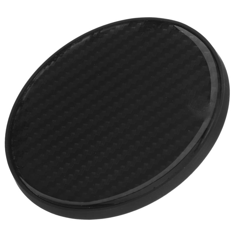 GARVALON Auto Achterbahn Nicht-Cup Becherhalter Untersetzer Tisch Tasse Matte Coasters for Drinks Getränkeuntersetzer Armaturenbrett-Untersetzer Untersetzer für Fahrzeugbecher Kleber Black von GARVALON