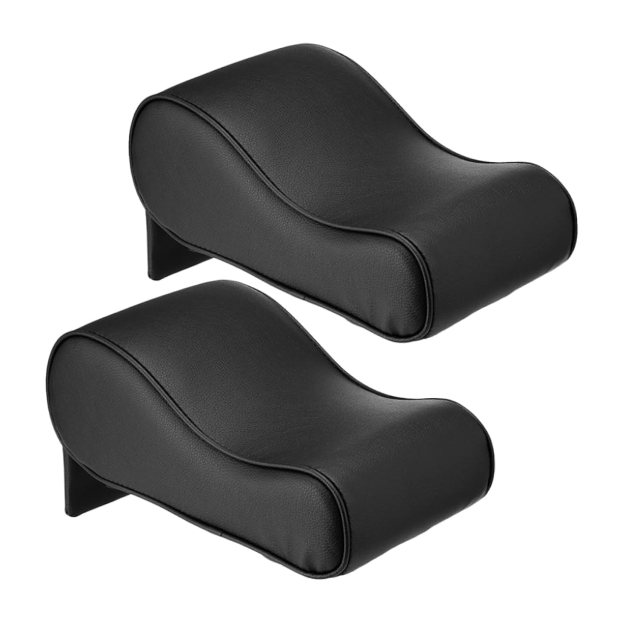 GARVALON Auto Armlehnenbezug Kissen Universal Arm Rest Pad Für Tür Elbogenstütze Hochwertige Lederauflage Für Zusätzlichen Komfort Beim Fahren von GARVALON