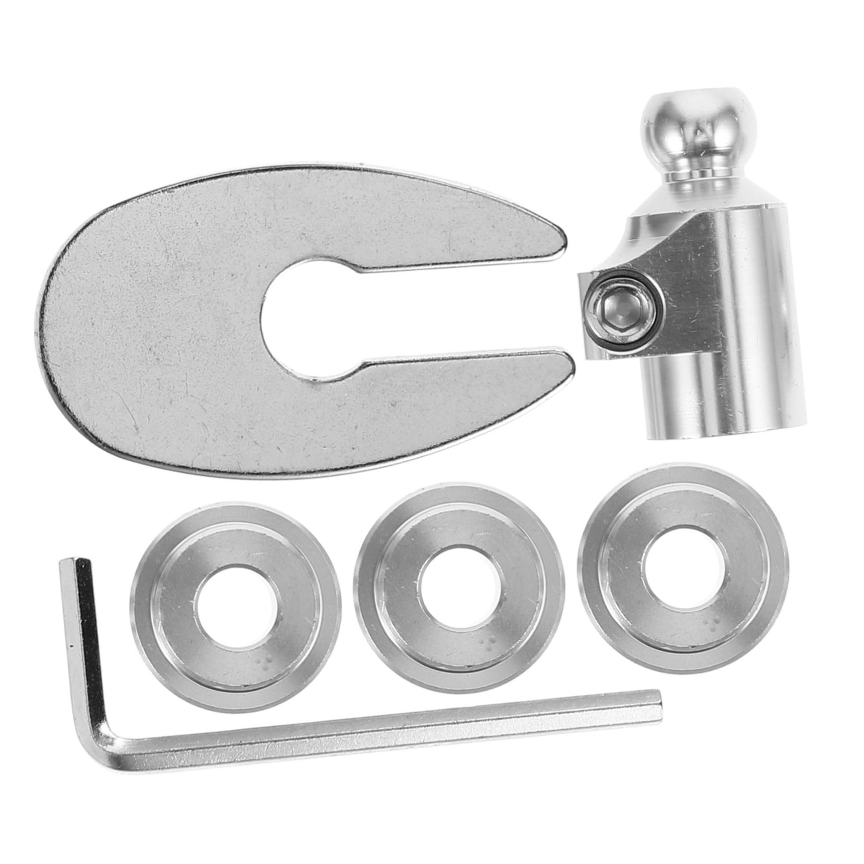 GARVALON Auto Schaltknauf Adapter Set Mit Schnellspanner Und Schaltmanschettenhalter Universell Robustes Material Einfache Installation Kompatibel Mit Den Meisten Fahrzeugen von GARVALON