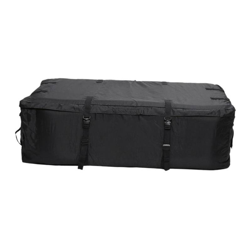 GARVALON Dachtasche Autodachträger Auto-Gepäckträger Dachgepäckträger Autodach Reisetasche Fahrzeugdeckel Träger für Autodach Dach Aufbewahrungstasche Material: 420d Oxford-Stoff Black von GARVALON