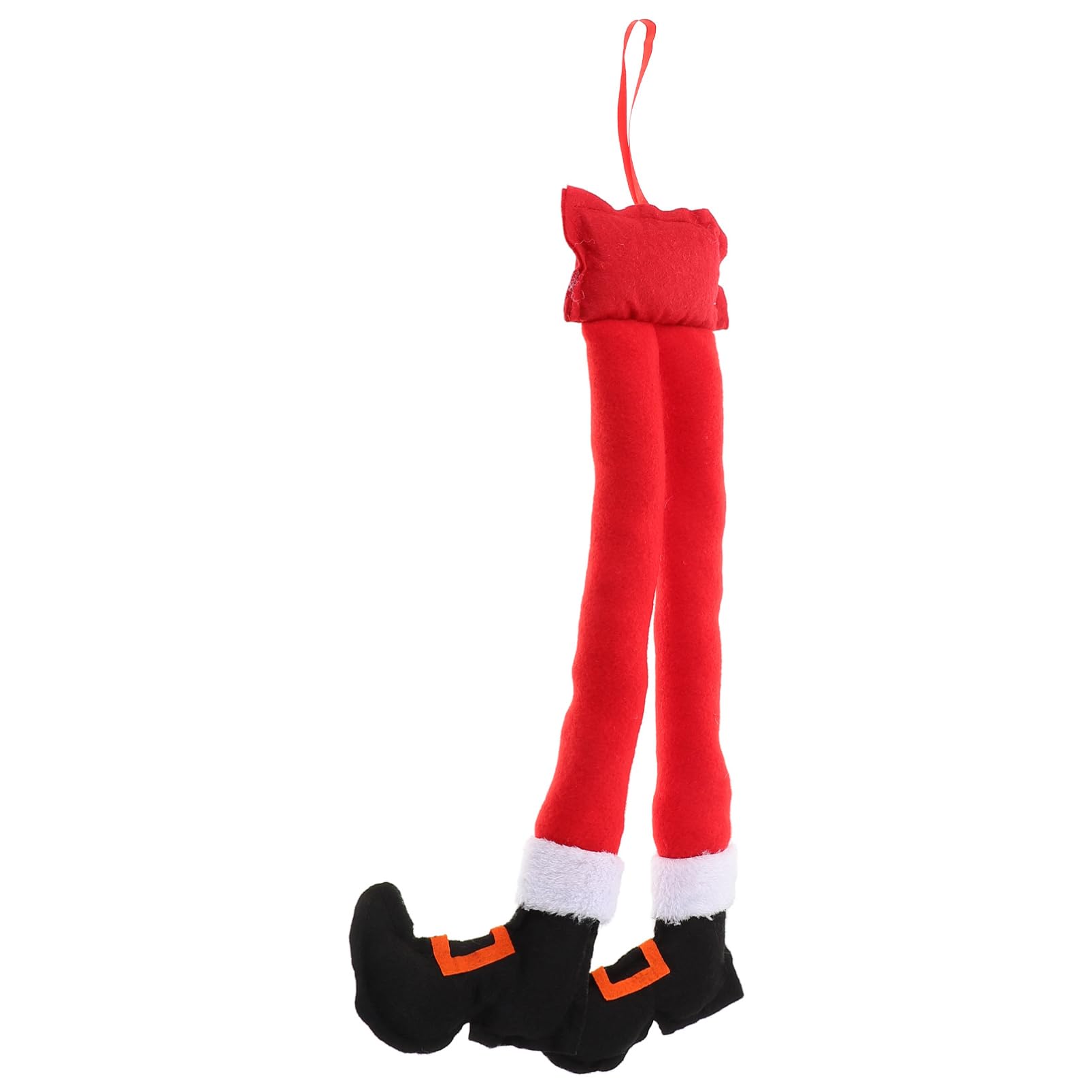 GARVALON Weihnachten Santa Bein Gefüllte Elf Bein Weihnachtsbaum Elf Füße Wand Dekoration Für Home Party Kamin Ornament Und Auto von GARVALON