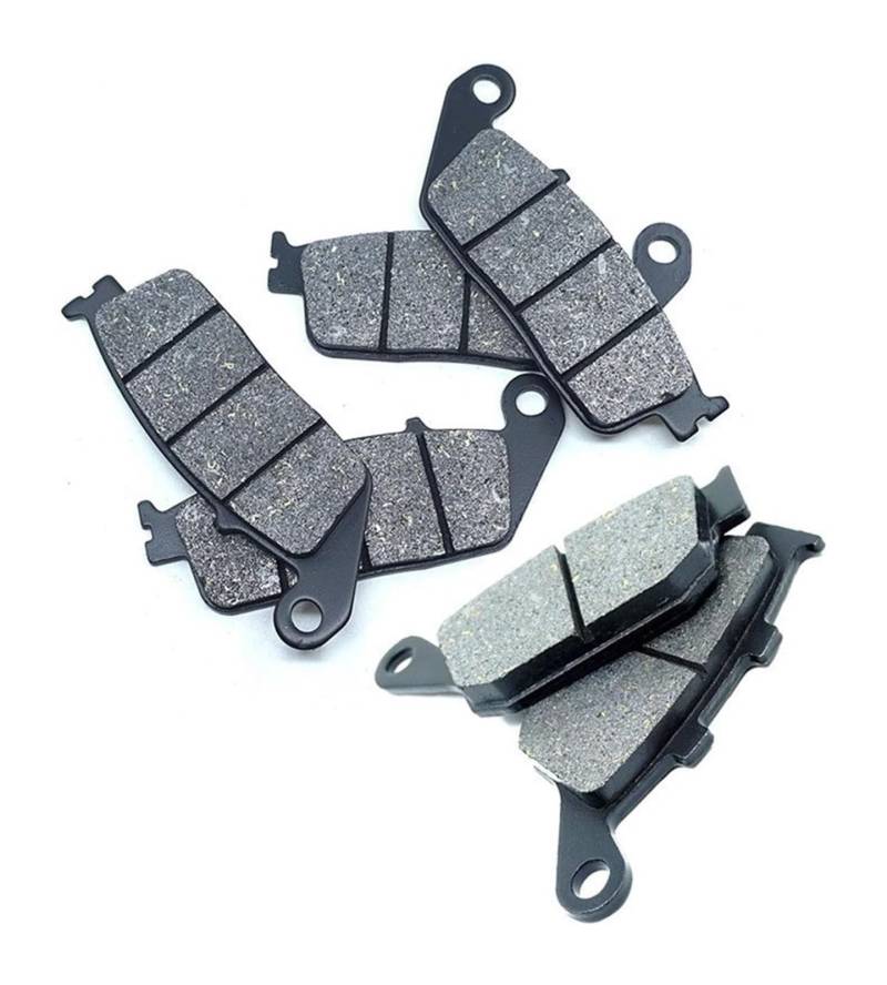 Bremsbelagsatz Für CB650F Für CBR650F 2014-2020 Für CBR650R/RA 2019-2020 Vorne Hinten Bremsscheibe Pads Set Kit Motorrad Teile Bremsbeläge Bremsbeläge(Whole Set) von GATAVCTKPY