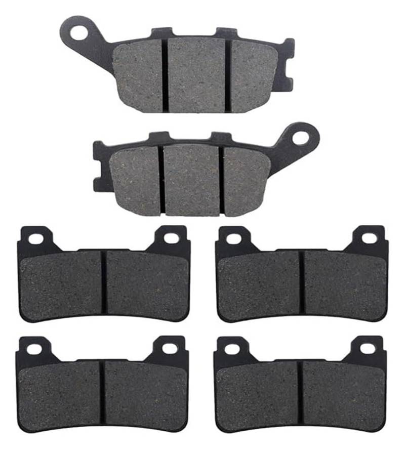 Bremsbelagsatz Für CBR600RR 2005 2006 Für CBR1000RR 2004 2005 Motorradbremsbeläge Motorradteile Vorne Hinten Bremsbeläge Kit Bremsscheibe Bremsbeläge(Front Rear) von GATAVCTKPY