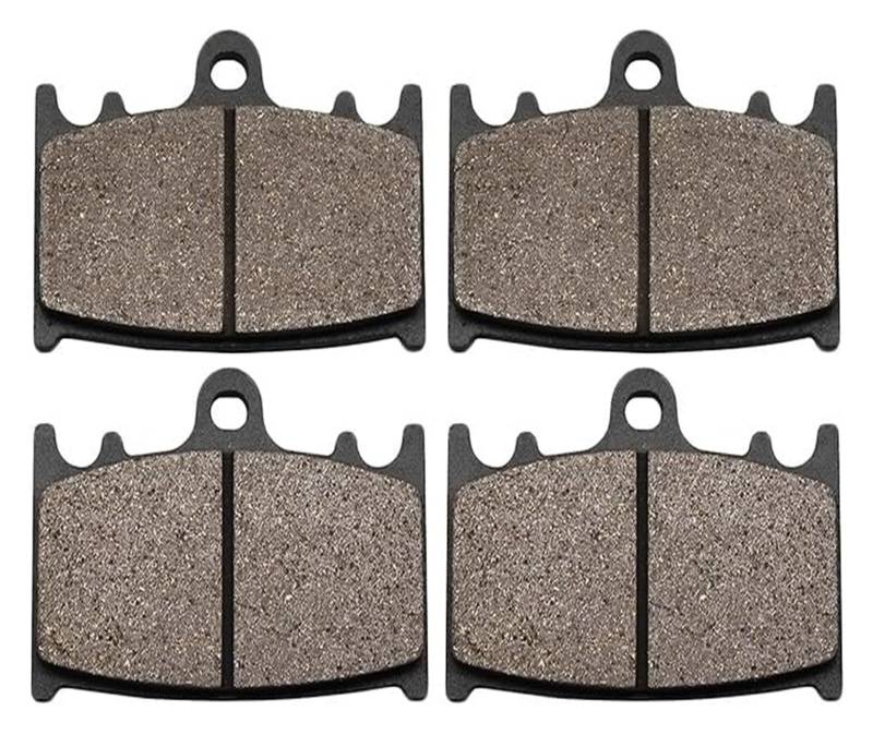 Bremsbelagsatz Für Kawa&saki Für VN 1700 Für Vulcan Für Voyager 2009-2014 Für VN2000 Motorradbremsbeläge Motorradbremsbeläge Vorne Und Hinten Bremsbeläge(2 Pairs Front Pads) von GATAVCTKPY