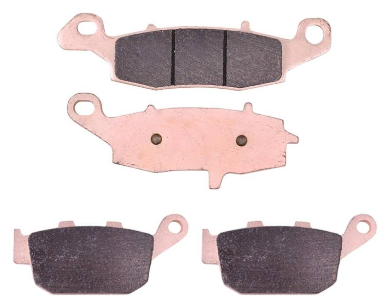 Bremsbelagsatz Für Suz&uki XF 650 V/W/X/Y Für Freewind 1997-2002 650cc Motorrad Vorne Und Hinten Bremsbeläge Und Scheiben Kit Motorrad Teile Bremsbeläge Bremsbeläge(Copper Front Rear) von GATAVCTKPY