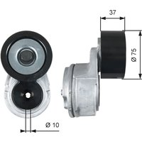 Riemenspanner, Keilrippenriemen GATES T38675 von Gates