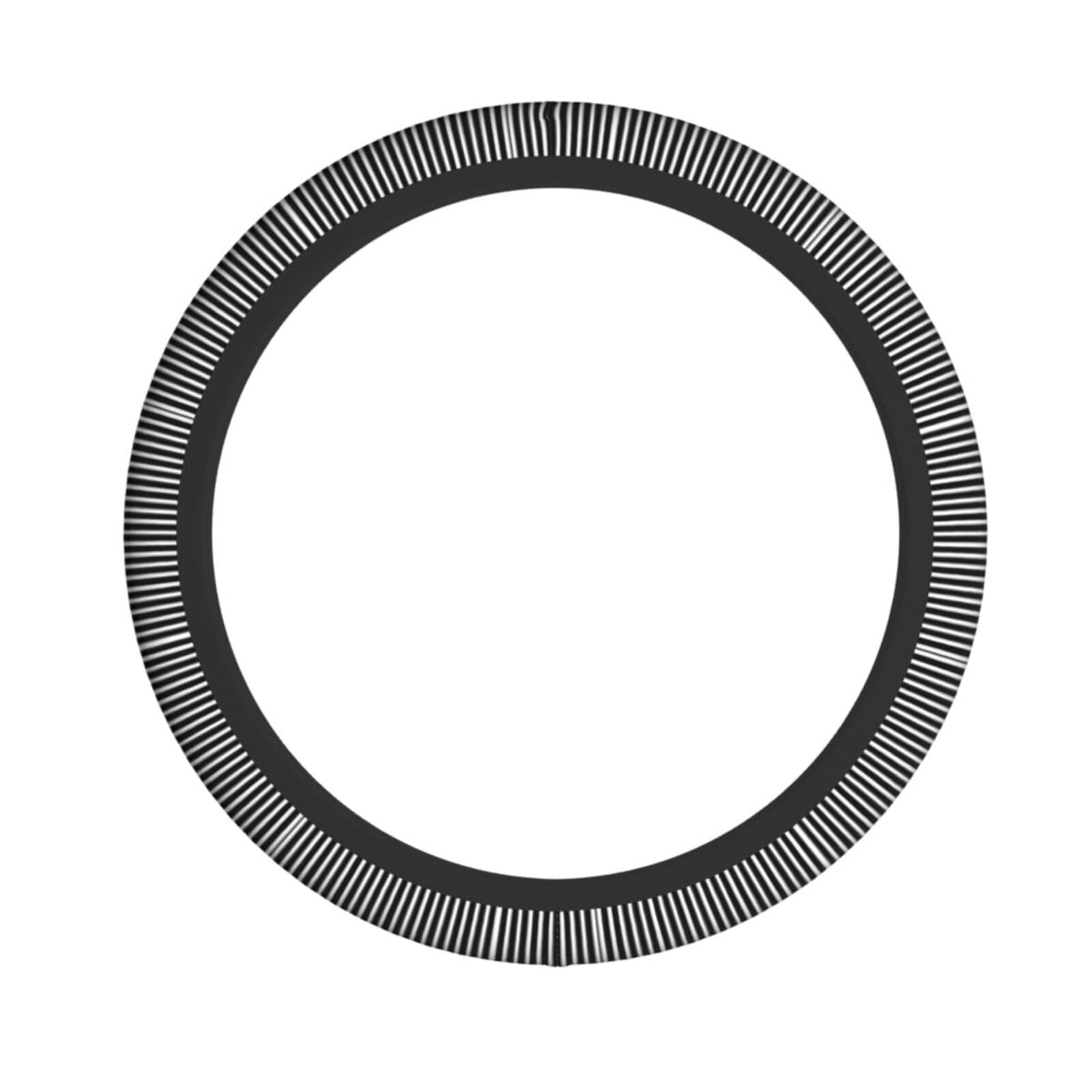 Dehnbarer Lenkradbezug aus rutschfestem Neopren, schützt Ihr Lenkrad, universelle Passform für die meisten Fahrzeuge, Schwarz und Weiß von GBCVXZ