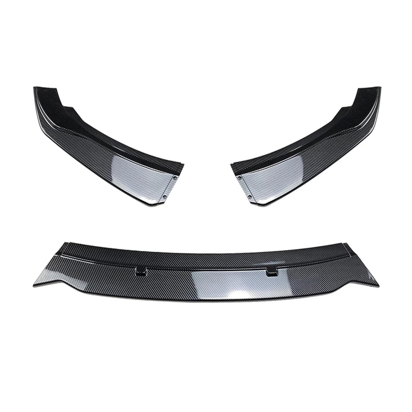 Heckklappe Dachspoiler Auto Front Stoßstange Lip Splitter Spoiler Schutz Body Kit 3PCS Für 2 Serie F22 F23 220i 218i 228i 225d 220d 218d 2014-2017 2018 2019 2020 2021 Spoiler Lippe Heckflügel(Carbon F von GBGWRMRYX