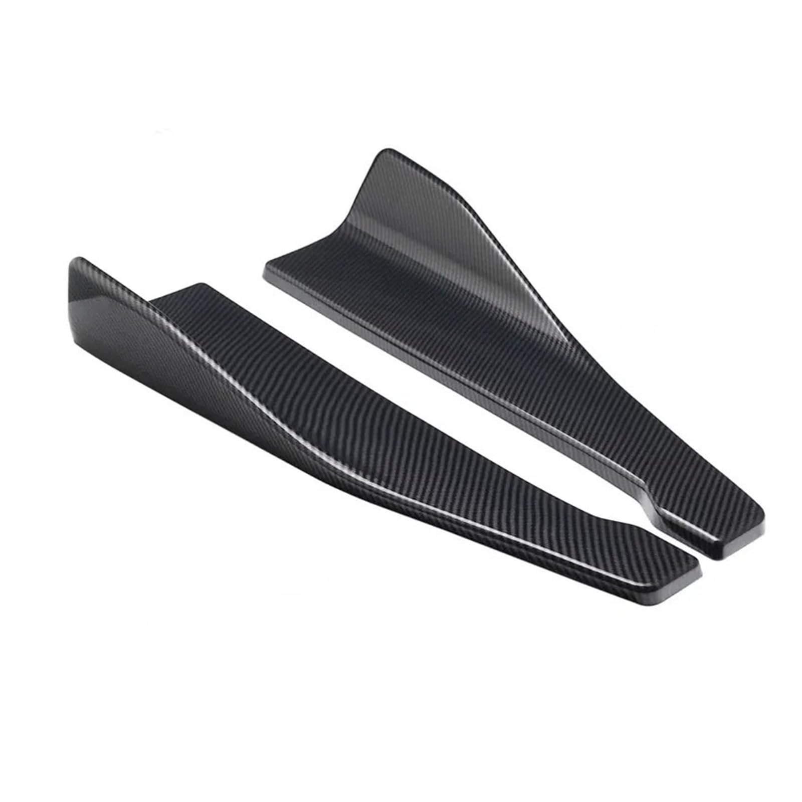 Heckklappe Dachspoiler Für M&icra K14 48cm 18.9in Universal Auto Stoßstange Spoiler Splitter Schutz Seitenschweller Hecklippe Wickelwinkel Splitter Spoiler Lippe Heckflügel(Carbon) von GBGWRMRYX