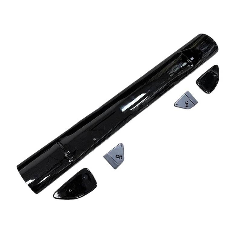 Heckklappe Dachspoiler Für M3 E92 E46 Für GTS Stil Universal Spoiler Carbon Fiber Heckspoiler Spoiler Hinten Boot Spoiler Spoiler Lippe Heckflügel(Bright Black) von GBGWRMRYX