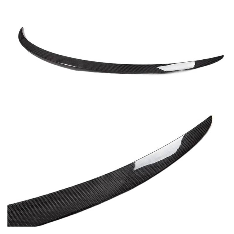 Heckklappe Dachspoiler Für Modell 3 Für Highland Model3 Für H&ighlander 2024 Auto Spoiler Stamm Flügel Carbon Fiber Hinten Boot Spoiler Zubehör Spoiler Lippe Heckflügel(Glossy) von GBGWRMRYX