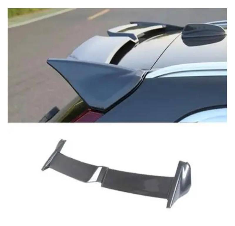 Kofferraumdachspoiler Auto Stamm Lip Spoiler Hinten Flügel ABS Farbe Für Volvo Für XC60 2022 2023 2018 2020 2021 2019 Auto Heckspoiler Flügel(Dark Grey) von GBGWRMRYX