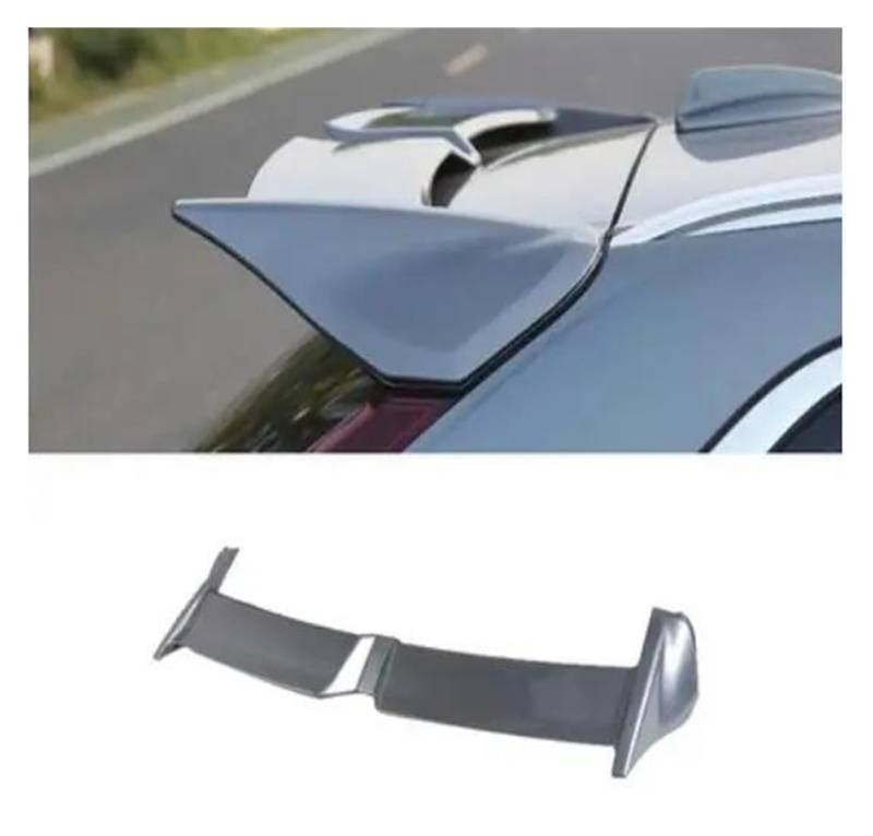 Kofferraumdachspoiler Auto Stamm Lip Spoiler Hinten Flügel ABS Farbe Für Volvo Für XC60 2022 2023 2018 2020 2021 2019 Auto Heckspoiler Flügel(Silver) von GBGWRMRYX