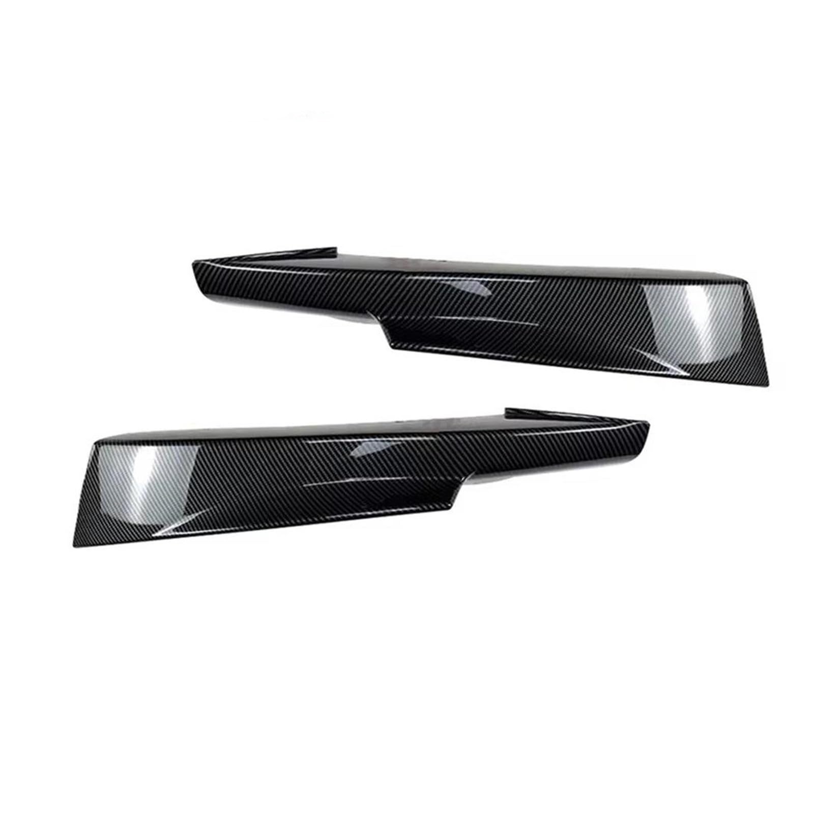 Kofferraumdachspoiler Für 3er E90 E91 Für LCI Für 2009 2010 2011 2012 Splitter Spoiler Body Kit Abdeckung Frontstoßstange Splitter Lippe Autodiffusor Paar Auto Heckspoiler Flügel(Carbon Look) von GBGWRMRYX