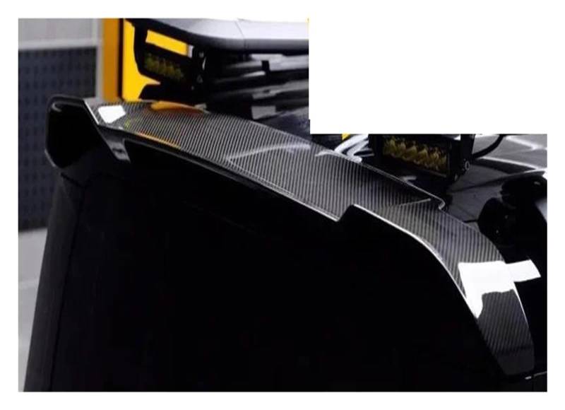 Kofferraumdachspoiler Für Land Für Rover Für Defender 90 110 2020 2021 2022 2023 2024 Auto Dach Spoiler Schwanz Spoiler Hinten Stamm Flügel Carbon ABS Auto Heckspoiler Flügel(Carbon Surface) von GBGWRMRYX