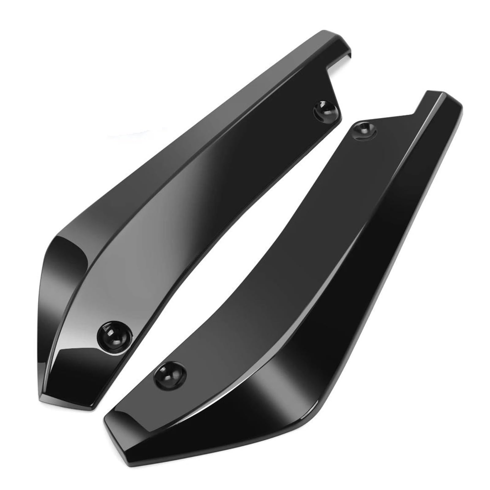 Kofferraumdachspoiler Für Peugeot 106 107 205 206 207 208 306 307 308 309 405 406 407 508 605 607 Auto Schutz Hinten Stoßstange Lip Spoiler Scratch 2Pcs Auto Heckspoiler Flügel(Black) von GBGWRMRYX