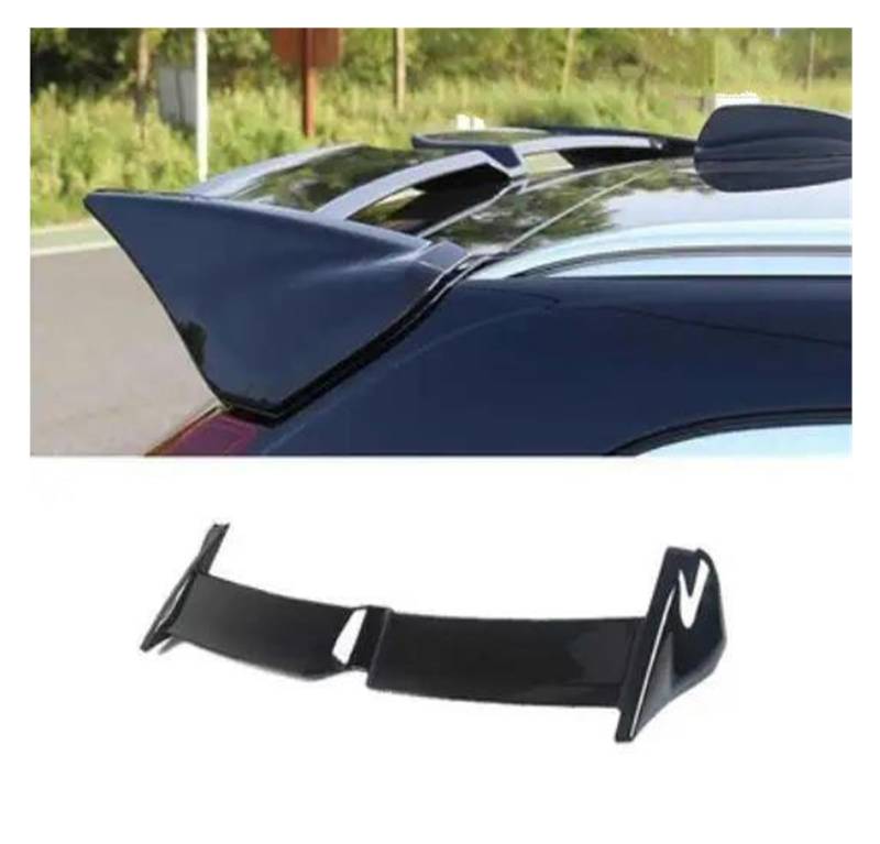 Kofferraumdachspoiler Für Volvo Für XC60 2018 2019 2020 2021 2022 2023 Auto Stamm Lip Spoiler Hinten Flügel ABS Farbe Auto Heckspoiler Flügel(Black) von GBGWRMRYX