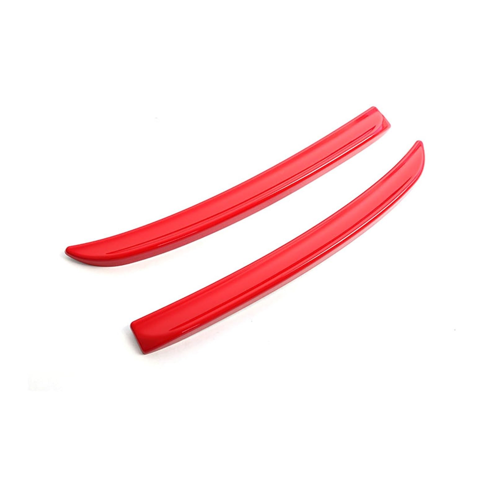 Kofferraumdachspoiler Heckspoiler-Verlängerung, Lippenflossen, Spoiler, rote Kohlefaser, Schwarze Farbe, Autoteil-Styling für Cooper F56 F55 S für JCW-Modelle ab 2014 Auto Heckspoiler Flügel(Red) von GBGWRMRYX