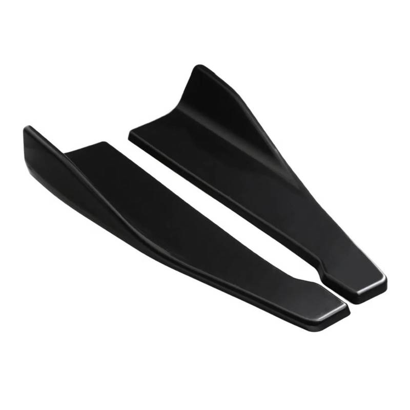 Kofferraumdachspoiler Universal 35 Cm 48 Cm Fit Auto Spoiler Seitliche Stoßstange Hinten Seite Rock Lip Rocker Flügel Carbon Faser Glänzend Schwarz Schutz Zierleisten Auto Heckspoiler Flügel(48cm blac von GBGWRMRYX