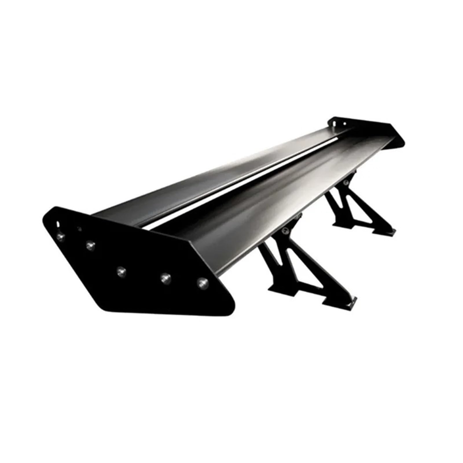 Kofferraumdachspoiler Universal Auto 135 cm Aluminium Hinten Stamm GT Spoiler Flügel Auto Spoiler Doppel Schicht Für Limousine Racing Auto Heckspoiler Flügel von GBGWRMRYX