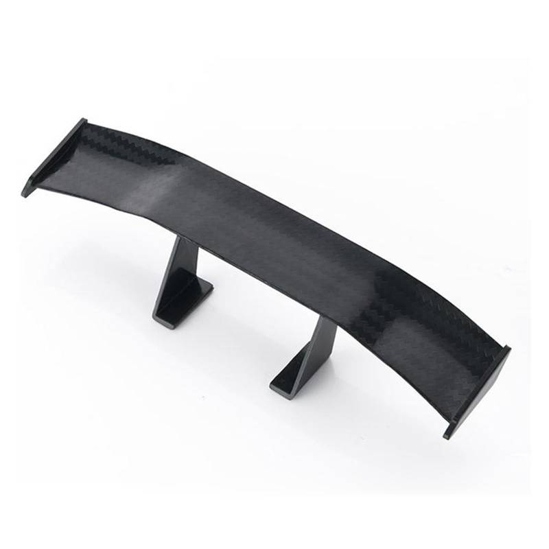 Kofferraumdachspoiler Universal Auto Tiny Tail Flügel Schwarz ABS Heckflügel Spoiler Auto Umrüstung Werkzeug Racing Hinten Kleine Flügel Spoiler Dekoration Auto Heckspoiler Flügel von GBGWRMRYX