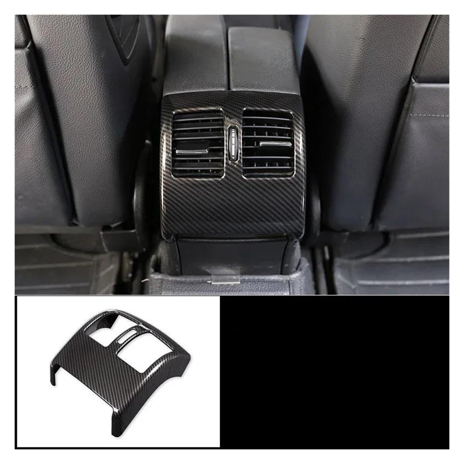 Mittelkonsole Panel Für C Klasse W204 C180 C200 2007 2008 2009 2010 2011 2012 2013 Auto Innen Dekoration Trim Aufkleber Carbon Faser Auto Innenraum Rahmen(3) von GBGWRMRYX