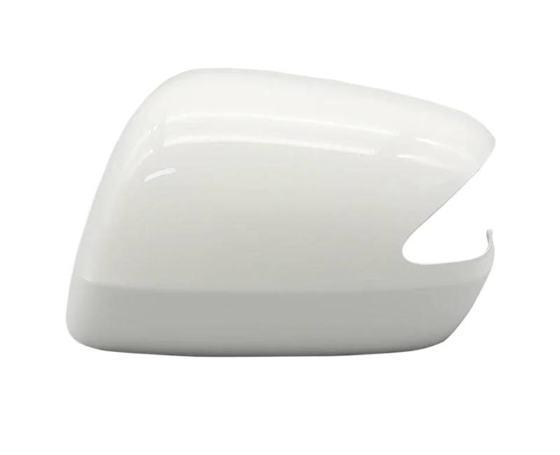 Rückspiegelgehäuse Für Fit 2008 2009 2010 2011 2012 2013 Auto Außenspiegel Gehäuse Shell Rückspiegel Abdeckung Spiegelkappen Ersatz(1pcs White,Left) von GBGWRMRYX