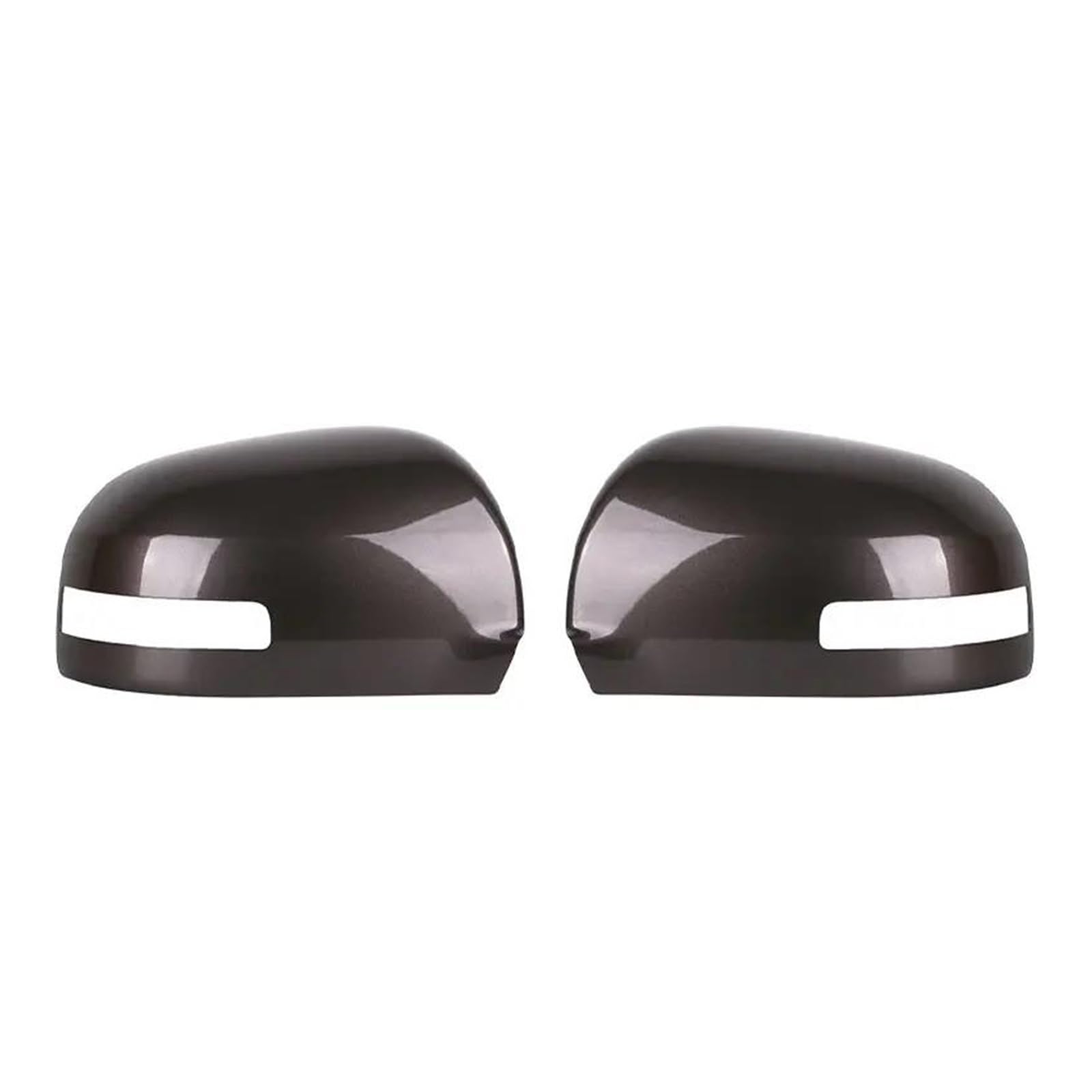 Rückspiegelgehäuse Für Für Outlander 2014 2015 2016 2017 2018 Auto Rückspiegel Abdeckung Drehen Gehäuse Rahmen Shell Cap Zubehör Spiegelkappen Ersatz(Brown,1Pair) von GBGWRMRYX