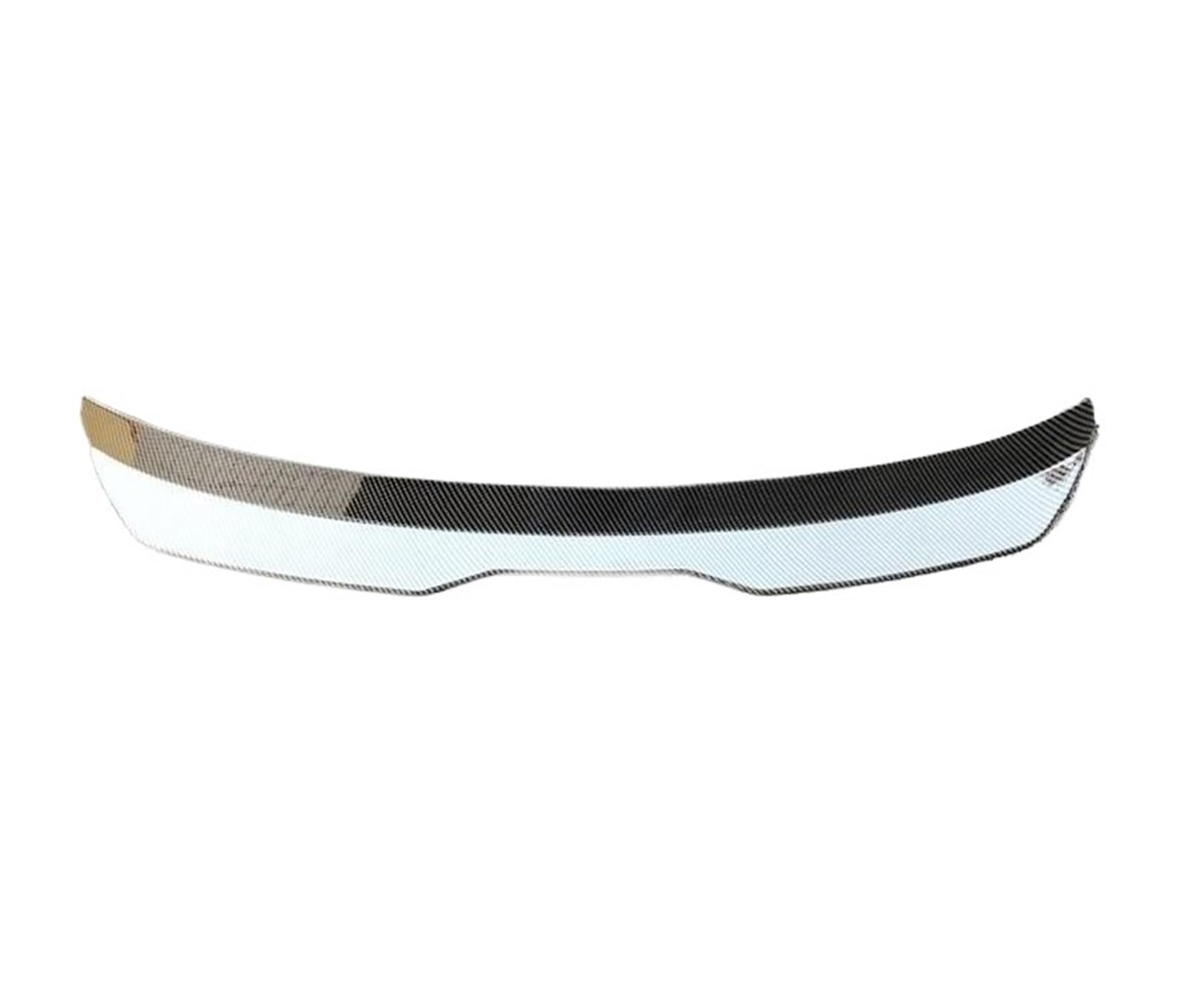 Heckklappe Dachspoiler Für Seat Für LEON 1P 5F MK3 Für ST Für C&upra Für TGI Für FR Schrägheck Universal Auto Heckspoiler ABS Heckspoilerlippe Dekoration Spoiler Lippe Heckflügel(Carbon fiber pattern) von GBGWRMRYX