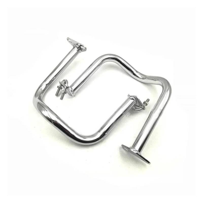 Motorrad Stoßstange Für CB 400SS CB400SS Für CB 400 Für SS CB400 Für SS Motorrad Autobahn Crash Bar Protector Motor Schutz Stoßstange Motorrad Motorschutz(Chrome) von GBGWRMRYX