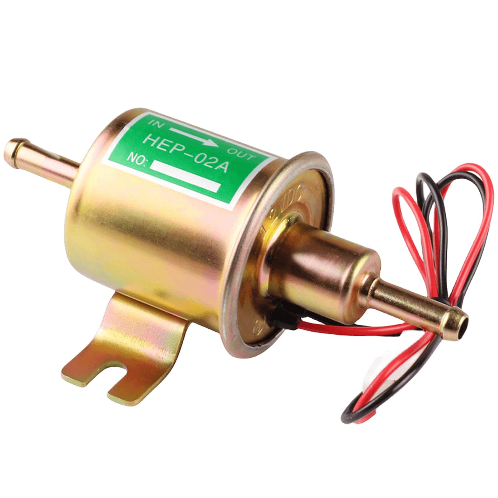 Kraftstoffpumpe Auto, Elektrische Benzinpumpe, Universelle Elektrische 12V HEP-02A Dieselpumpe, Auto Kraftstoffpumpe Universelle, Hochleistungs-Druck-Dieselpumpe, Baumaschine Fuel Pump von GBKDQQ