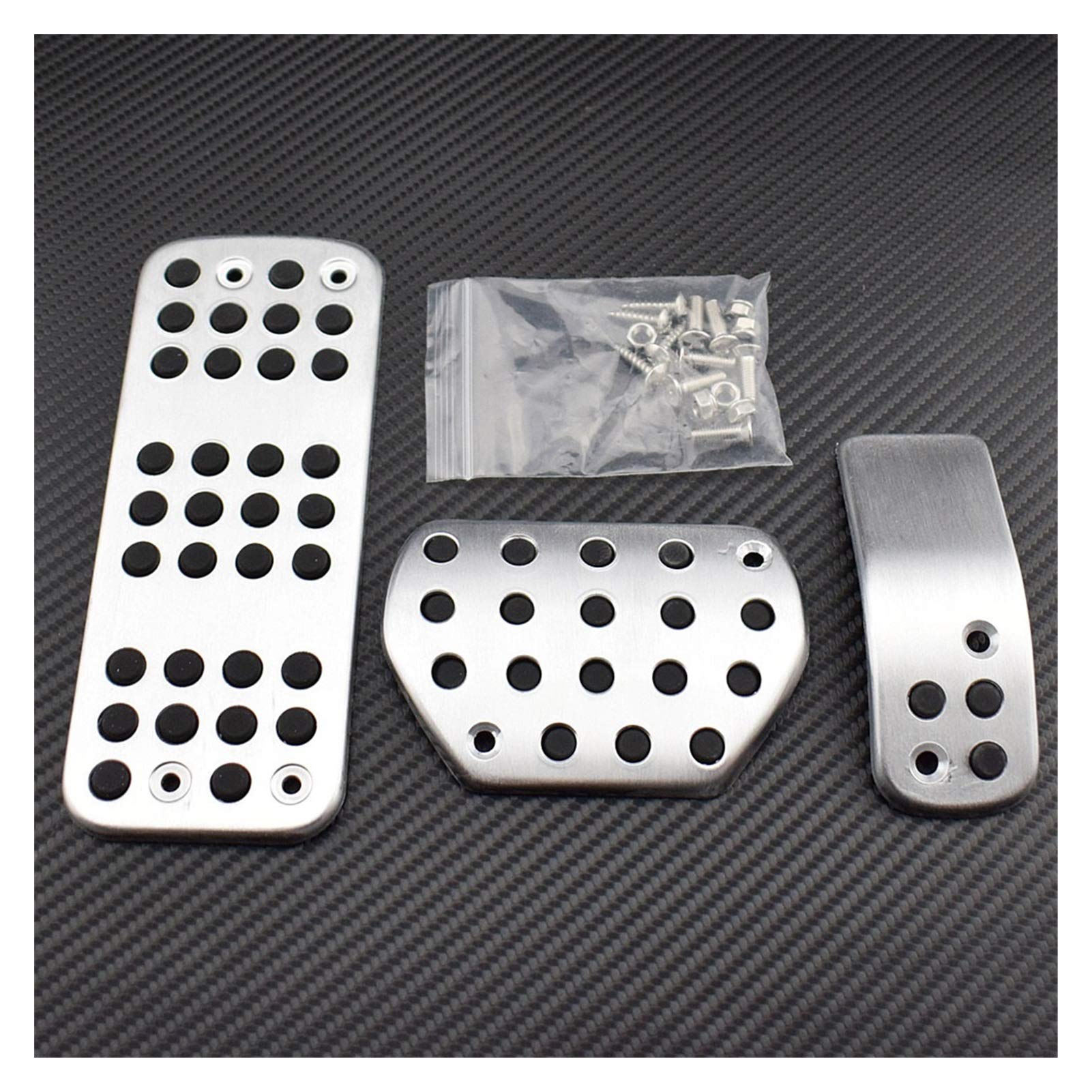 Auto Pedale Passend Für Peugeot 207 301 307 208 2008 308 408 CC/Citroen C3 C4 / DS 3 4 6 DS3 DS4 DS6 Zubehör Gas Modified Pedal Pad Plate(AT) von GBYUHAIJUN