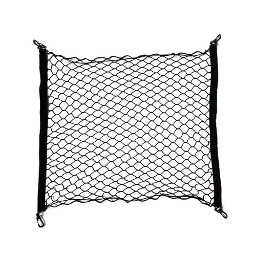 Gepäcknetz 120/70 * 70cm Auto Kofferraum Netz Boot String Mesh Elastische Nylon Hinten Zurück Fracht Kofferraum Lagerung Gepäck Net Halter(70x70cm) von GBYUHAIJUN