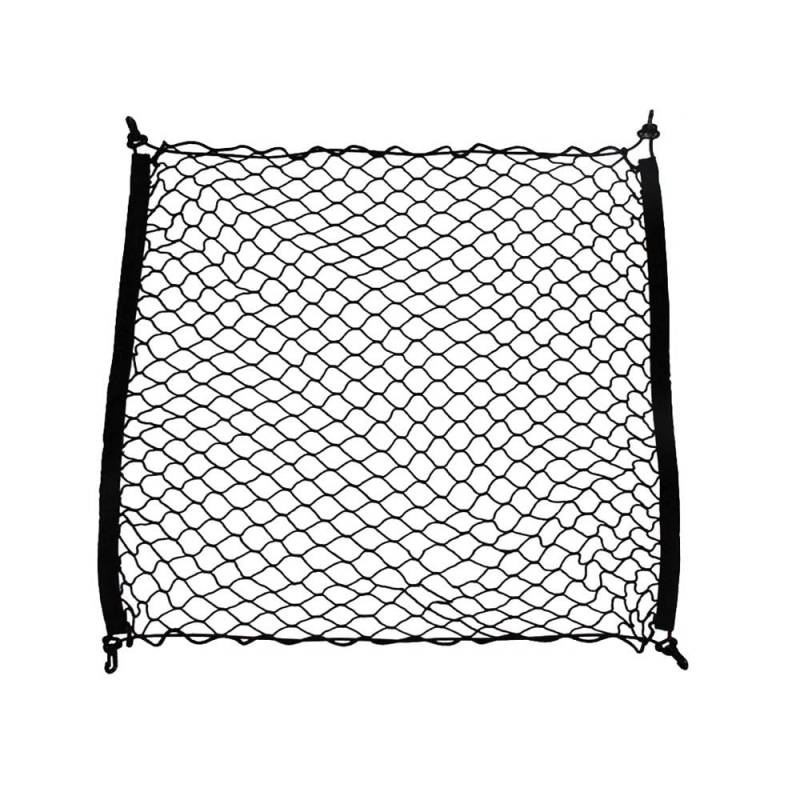 Gepäcknetz Auto-Kofferraumnetz, großes, elastisches Gepäcknetz, Fracht-Organizer, Aufbewahrung, Nylon, dehnbares Auto-Innennetz(100x100cm) von GBYUHAIJUN