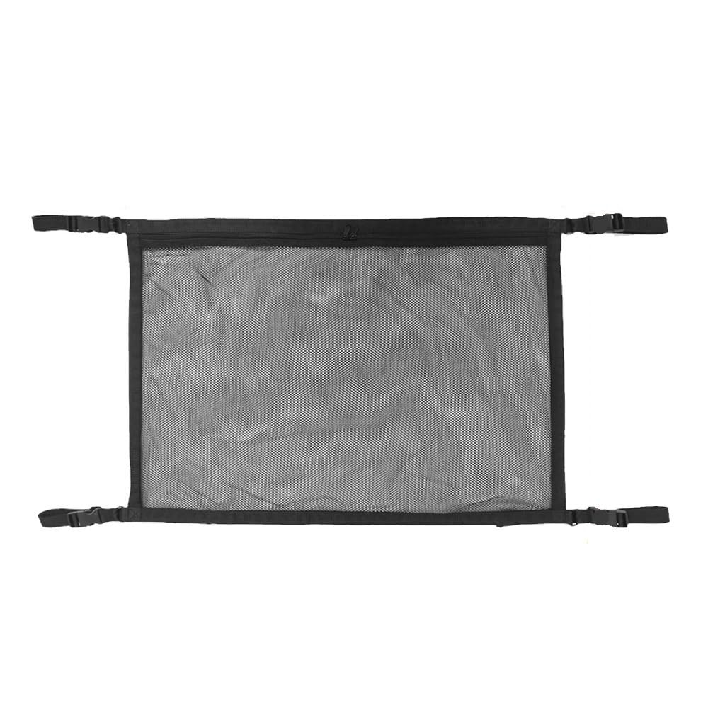 Gepäcknetz Auto-Kofferraumnetz, großes, elastisches Gepäcknetz, Fracht-Organizer, Aufbewahrung, Nylon, dehnbares Auto-Innennetz(78x53cm) von GBYUHAIJUN