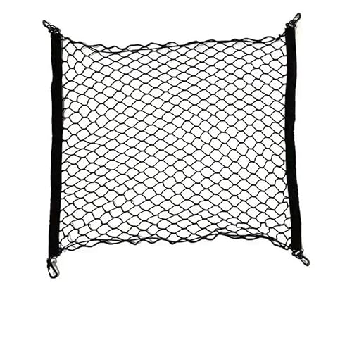 Gepäcknetz Auto Mesh Elastische Nylon Hinten Zurück Fracht Kofferraum Lagerung Gepäck Net Halter Zubehör 90 * 30 90 * 40 70 * 70 110 * 40 110 * 60cm(SingleLayer70X70cm) von GBYUHAIJUN