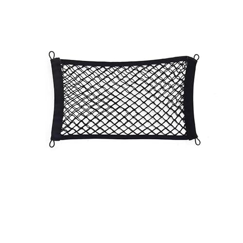 Gepäcknetz Mesh-Ladungsnetz for die Autoaufbewahrung, Auto-Netztasche, Aufbewahrungstasche, dehnbares Mesh-Taschennetz, Organizer-Tasche(Doublelayer 25x45cm) von GBYUHAIJUN