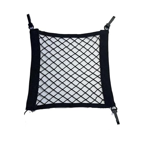 Gepäcknetz Mesh-Ladungsnetz for die Autoaufbewahrung, Auto-Netztasche, Aufbewahrungstasche, dehnbares Mesh-Taschennetz, Organizer-Tasche(Singlelayer 25x45cm) von GBYUHAIJUN