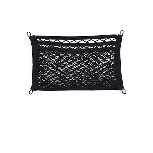 Gepäcknetz Mesh-Ladungsnetz for die Autoaufbewahrung, Auto-Netztasche, Aufbewahrungstasche, dehnbares Mesh-Taschennetz, Organizer-Tasche(Three Layer 25x35cm) von GBYUHAIJUN