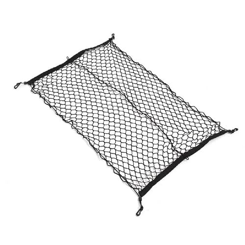 Gepäcknetz Nylon Auto Kofferraumnetz Organizer Verstellbarer Aufbewahrungsnetz Elastischer Schnurhalter Dehnbar 100 * 70cm von GBYUHAIJUN