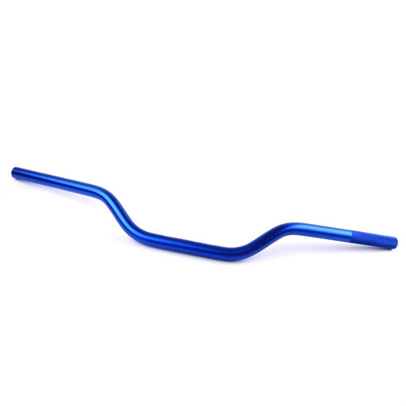 Motorrad Lenker 22mm Motorrad Lenker Aluminiumlegierung Cafe RacerDirt Pit Bike 7/8 '' Lenkrad(Blue) von GBYUHAIJUN